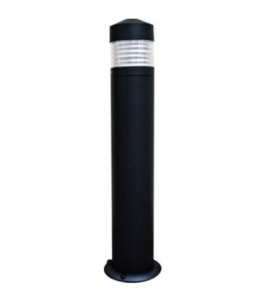 Dabmar D470-LED112-B 120V Cast Aluminum Bollard BLACK